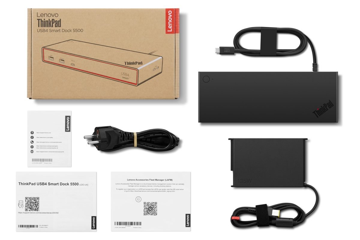Lenovo TP USB4 Smart Dock 135W US 40BC0135US