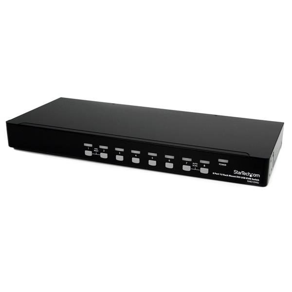 Startech.com 8 Port DVI USB KVM Switch TAA SV831DVIU