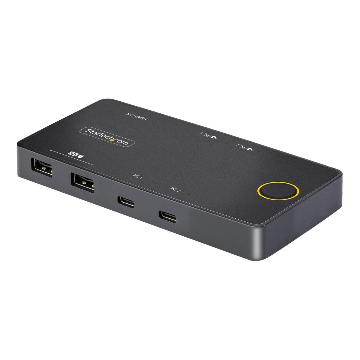 Startech.com USB C KVM Switch, 4K 60Hz C2-H46-UC2-PD-KVM