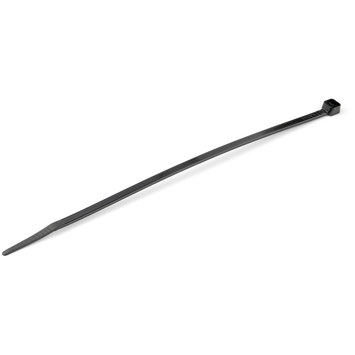 Startech.com 100 PK MED 8 Blk Cbl Ties TAA CBMZT8B