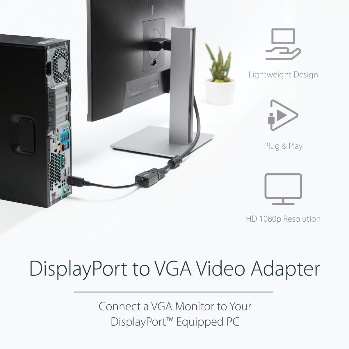 Startech.com DisplayPort to VGA Converter DP2VGA2