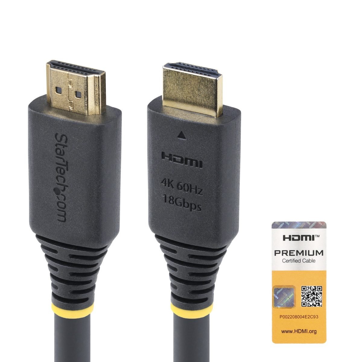 Startech.com Premium Certified HDMI Cable HDMI2-CABLE-4K60-25F