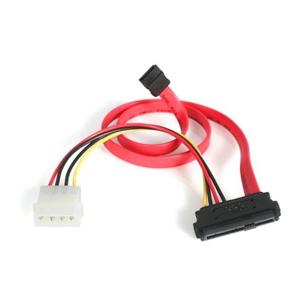 Startech.com 18" SAS 29 Pin to SATA Cable SAS729PW18