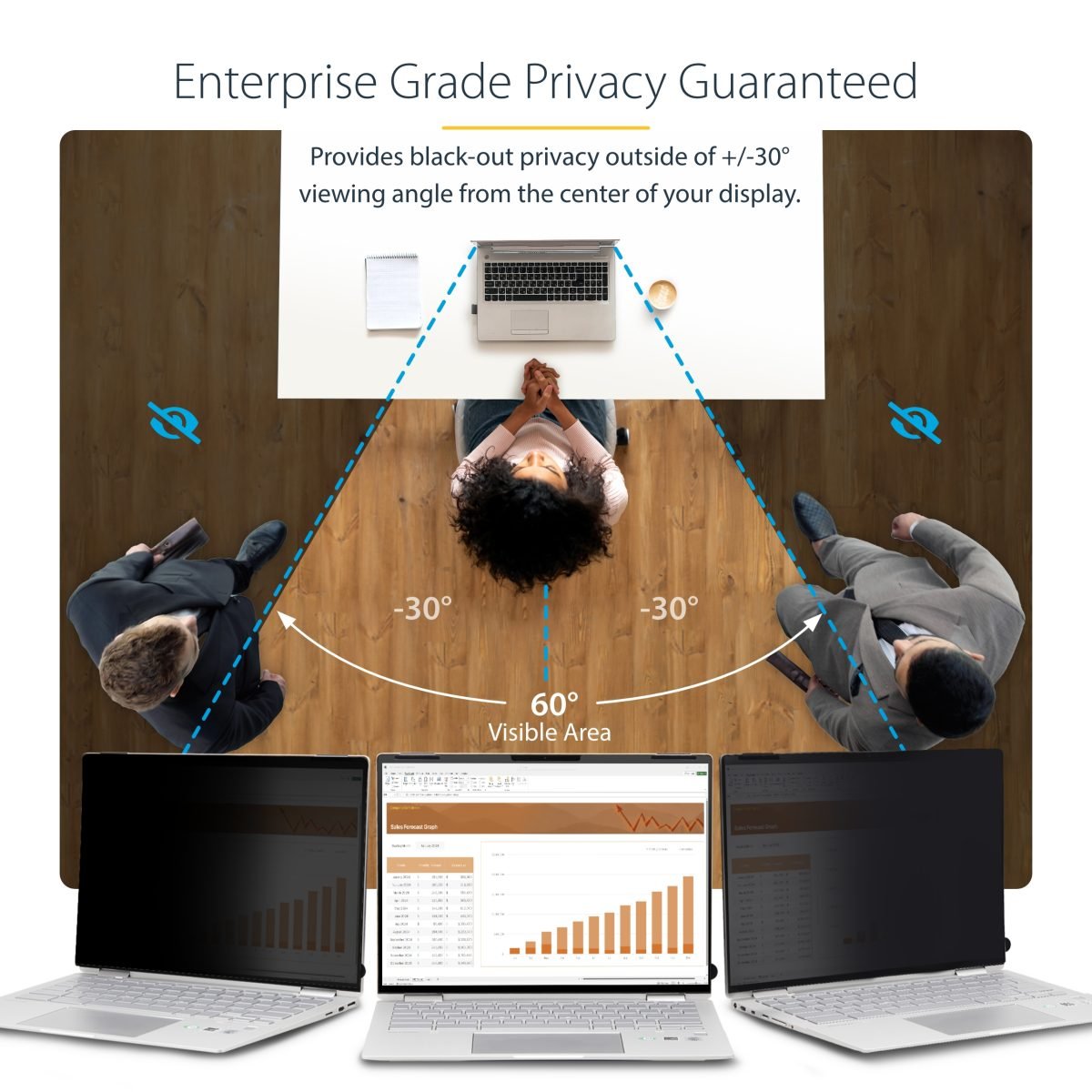 Startech.com 13.5in Laptop Privacy Screen