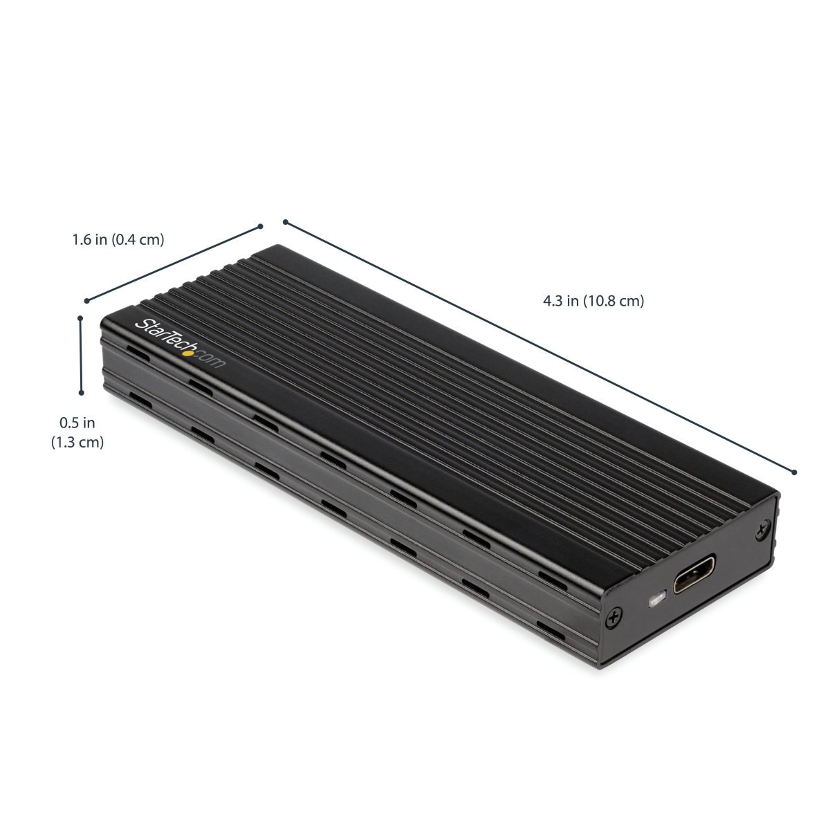 Startech.com M.2 NVMe SSD Encl PCIe TAA M2E1BMU31C