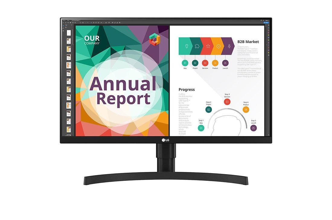 LG 27" MONITOR 3840x2160 27BN85UN-B