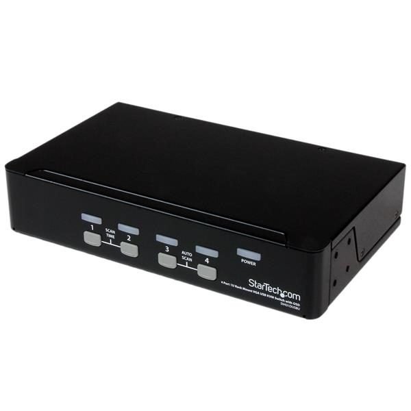 Startech.com 4 Port USB KVM Switch TAA SV431DUSBU