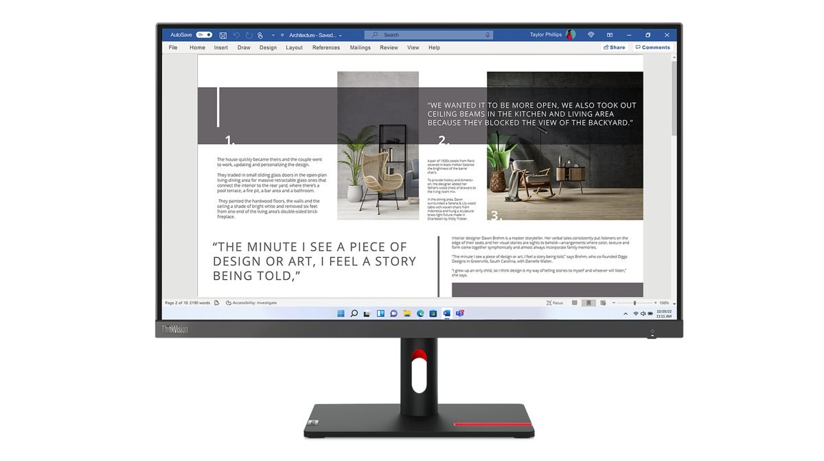 Lenovo S27i30 27" Mntr HDMI 63DFKAR4US