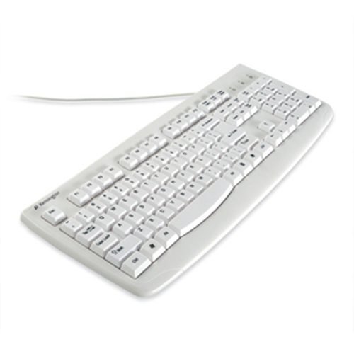 Kensington Pro Fit Washable Keyboard Wht K64406US
