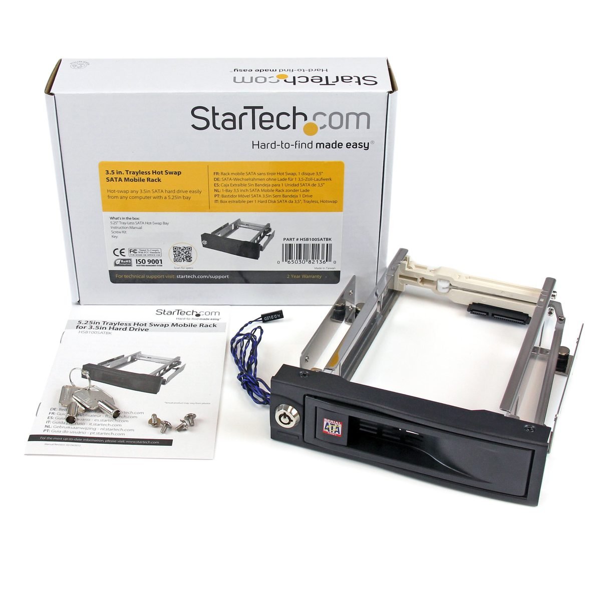 Startech.com 3.5 Trayless SATA Backplane HSB100SATBK