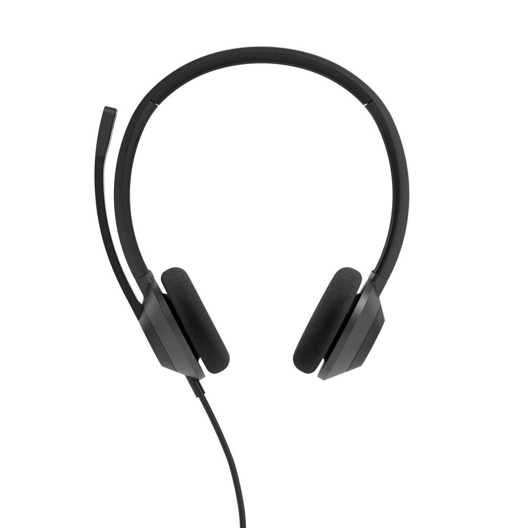 Cisco Systems 322 Wired Dual On-Ear Carbon HS-W-322-C-USBC