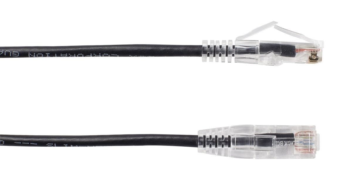 Black Box Corporation CAT6A 500 UTP PVC SG BK 3' C6APC28-BK-03