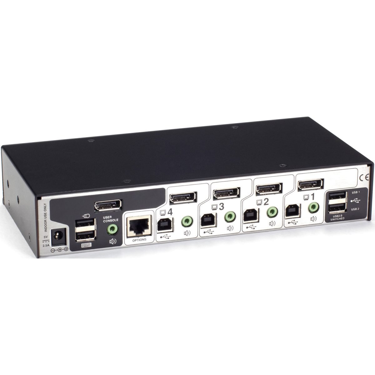 Black Box Corporation SERVSWI 4 PORT DISPLAY KV9804A