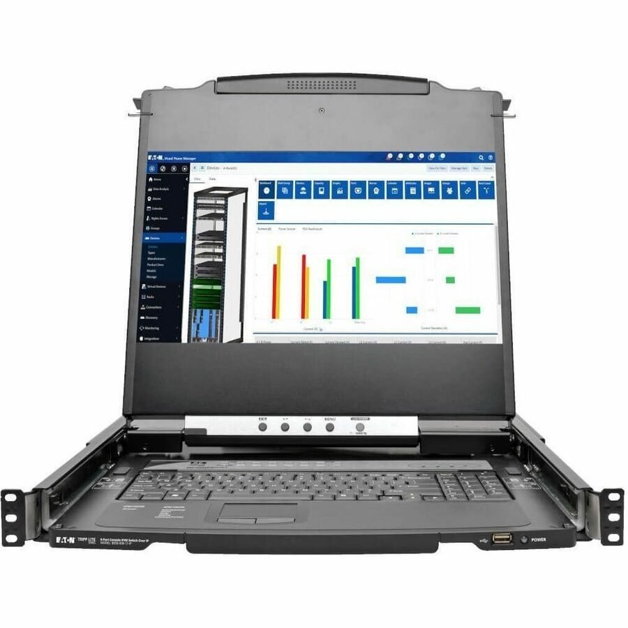 Eaton 8Port RM Console HDMI KVM B030-008-17-IP