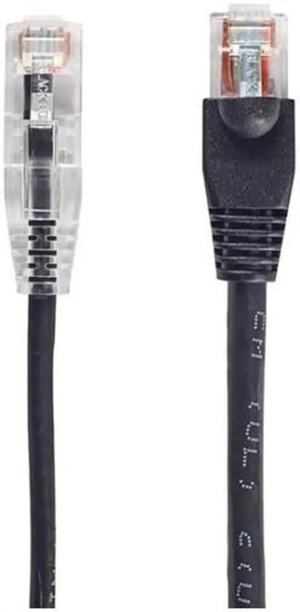 Black Box Corporation CAT6A 500 UTP PVC SG BK 5' C6APC28-BK-05