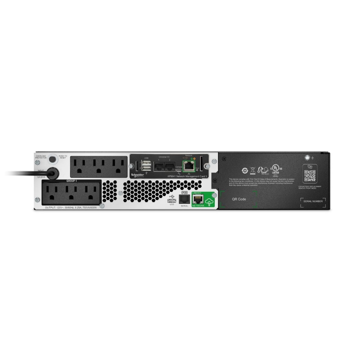APC by Schneider Electric 750VA +ITE SMTL750RM2UCNCITE