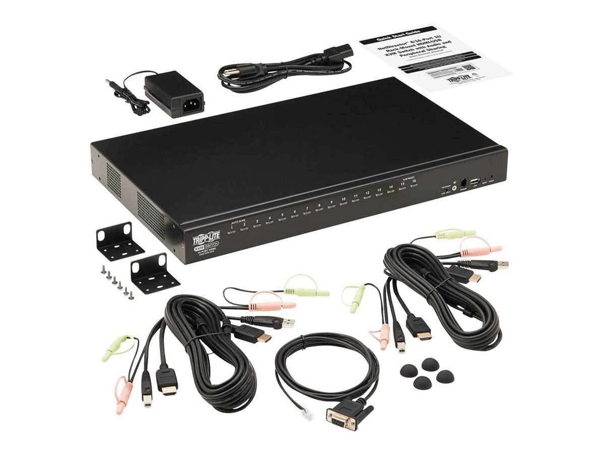 Eaton HDMI USB KVM Switch 16Port Aud B024-HU16