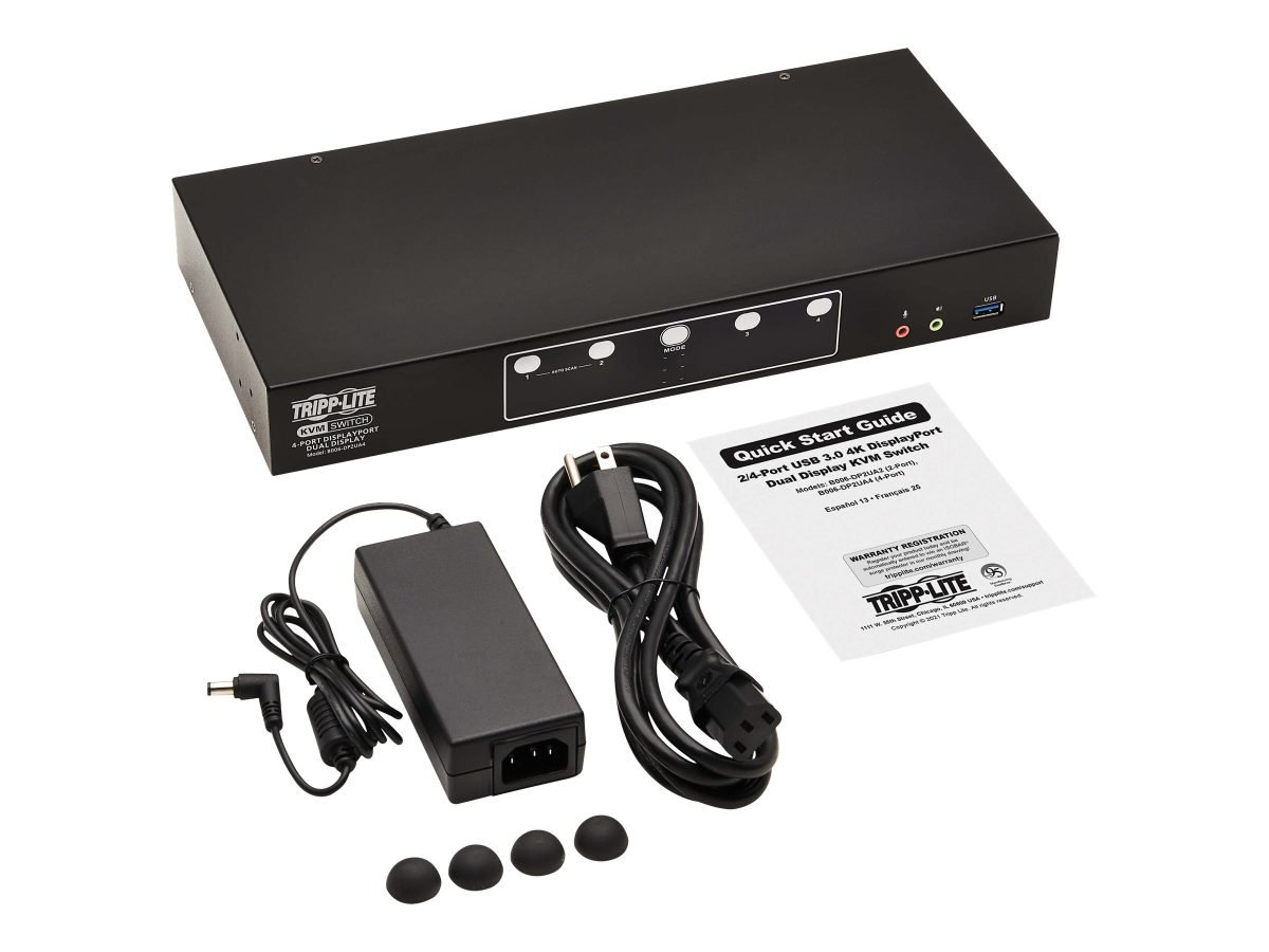 Eaton DISPLAYPORT KVM SWITCH 4 PORT B006-DP2UA4
