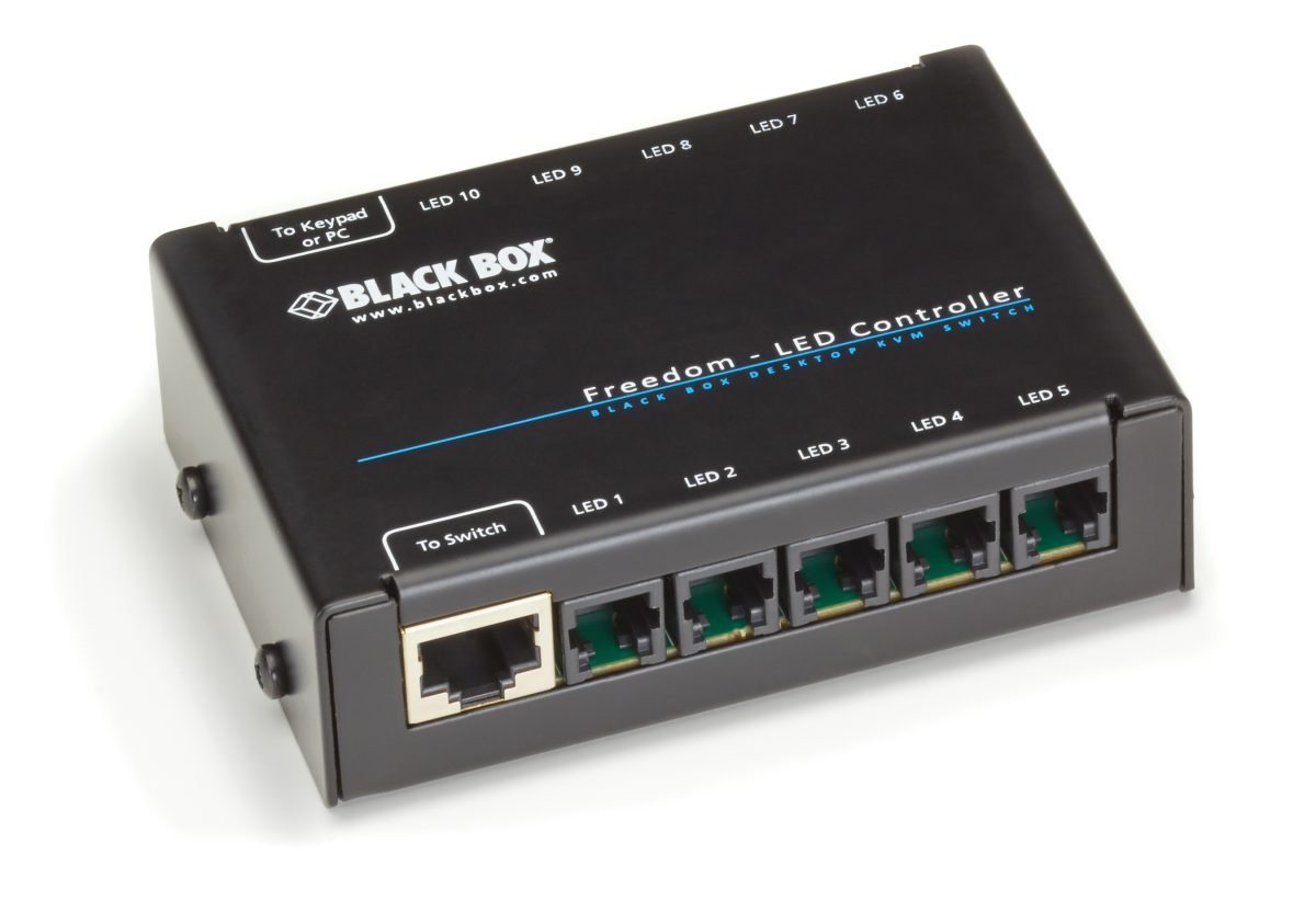 Black Box Corporation 8PT II KM Switch KV0008A-R2