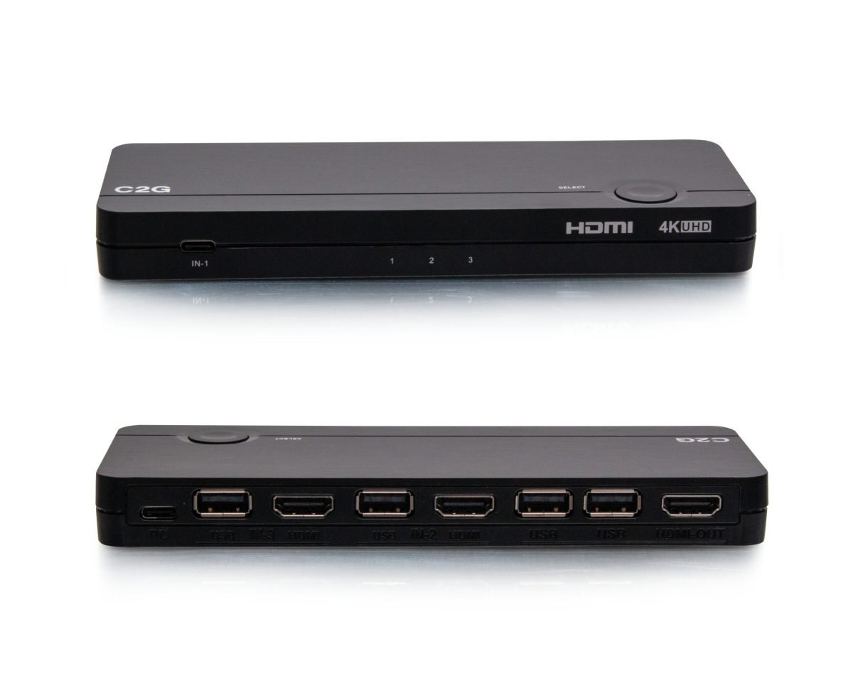 C2G USB C HDMI KVM Switch C2G54541