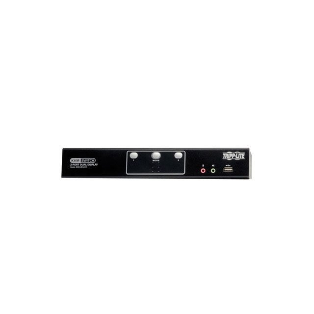 Eaton 2 Port Dual Mon DVI KVM Switch B004-2DUA2-K