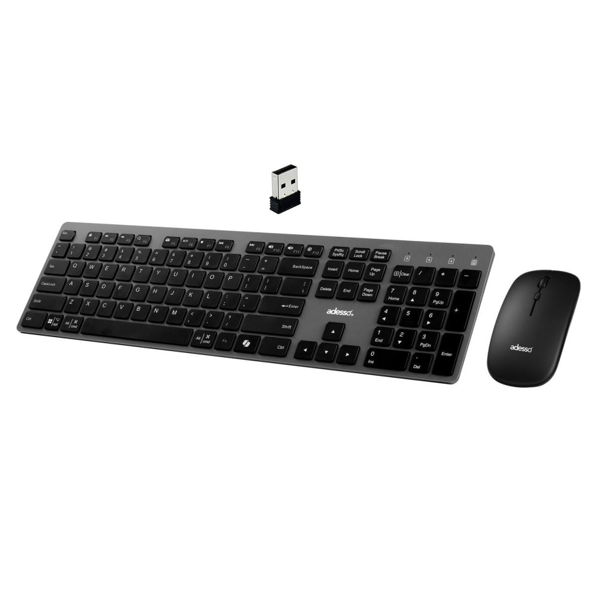 Adesso Keyboard/Mouse w/CoPilot AI Ke WKB-7300CB