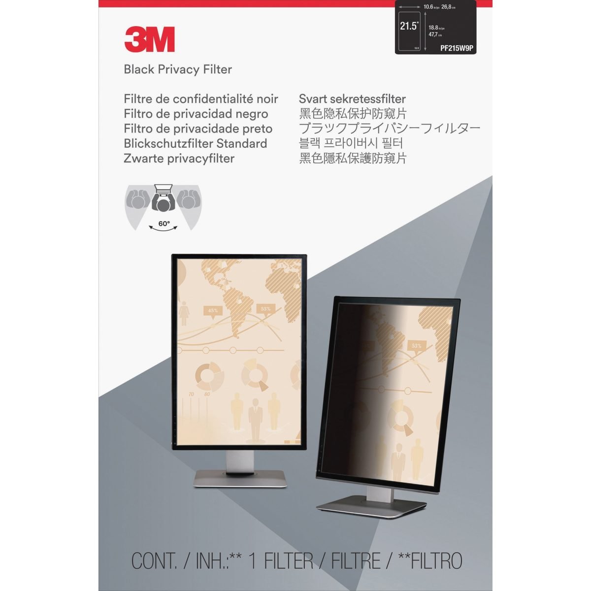 3M Company Privacy Filter PF215W9P