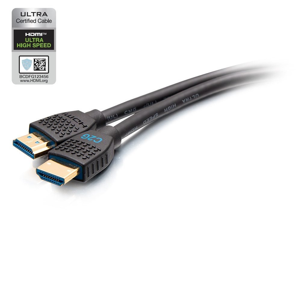 C2G 10ft 8K HDMI Cbl w Ethernet C2G10455