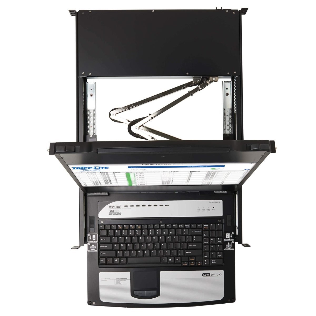 Eaton DP KVM IP CONSOLE 8 PORT 17IN B030-DP08-17DIP