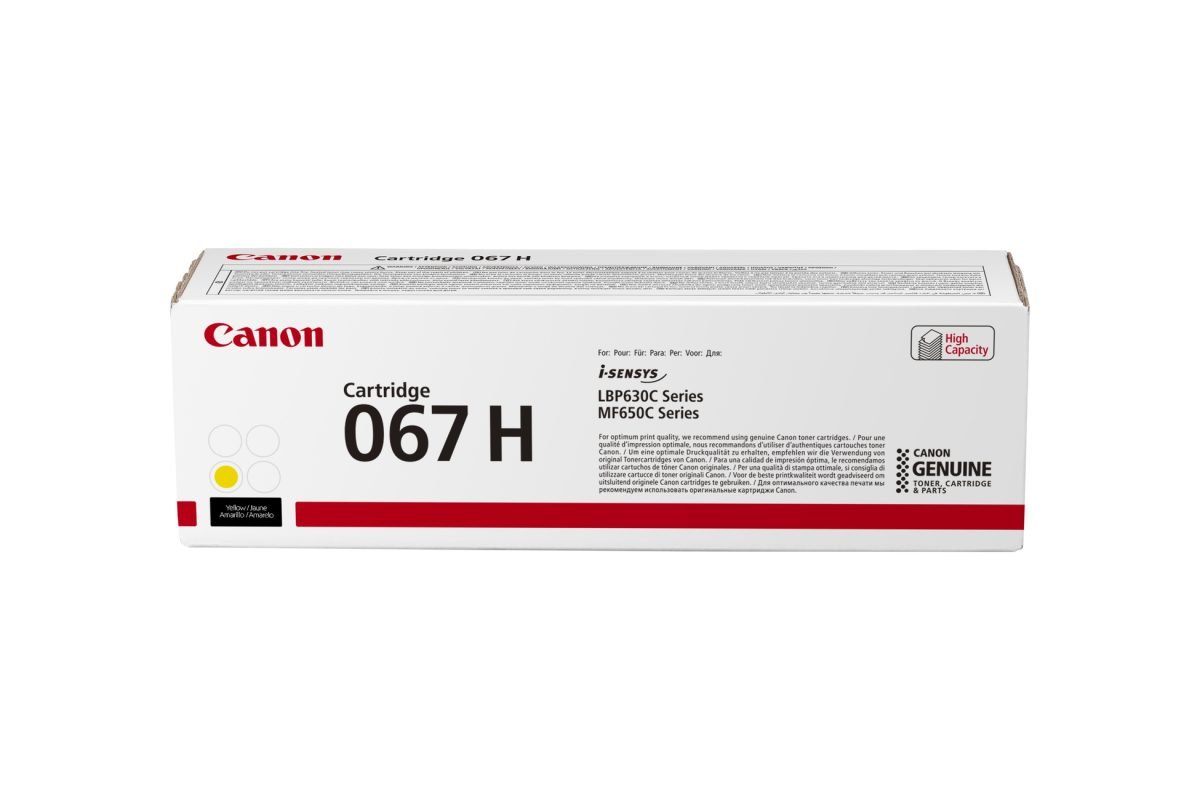 Canon CARTRIDGE 067 H YELLOW 5103C001