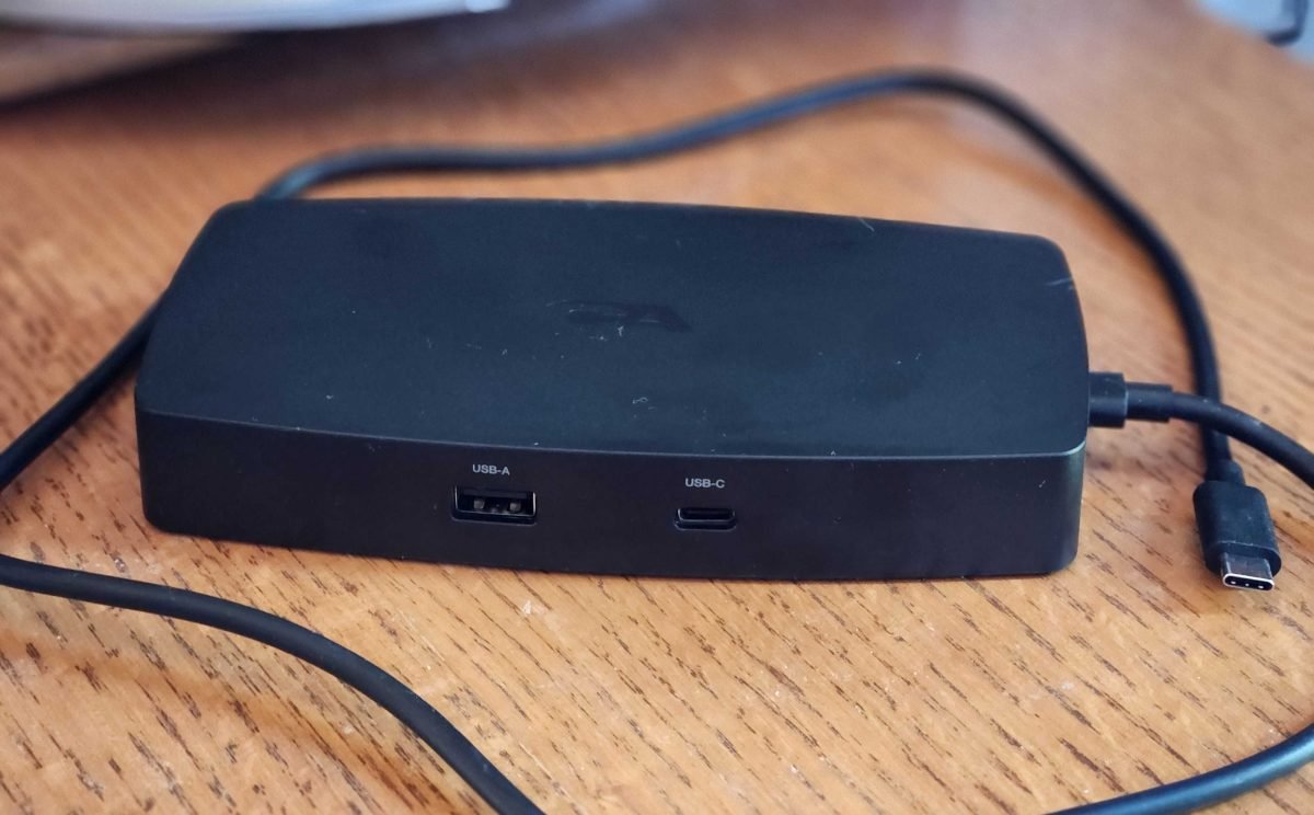 Cyber Acoustics Essential Laptop Docking Stati DS-1000
