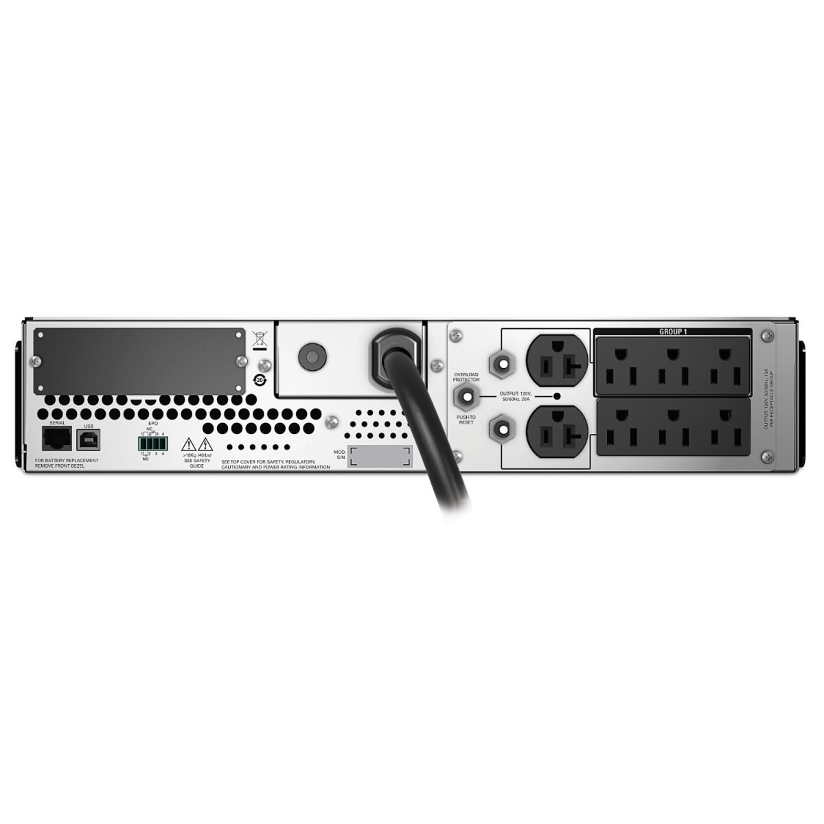 APC by Schneider Electric 2200VA Smart UPS LCD 120V 2U SMT2200RMUS