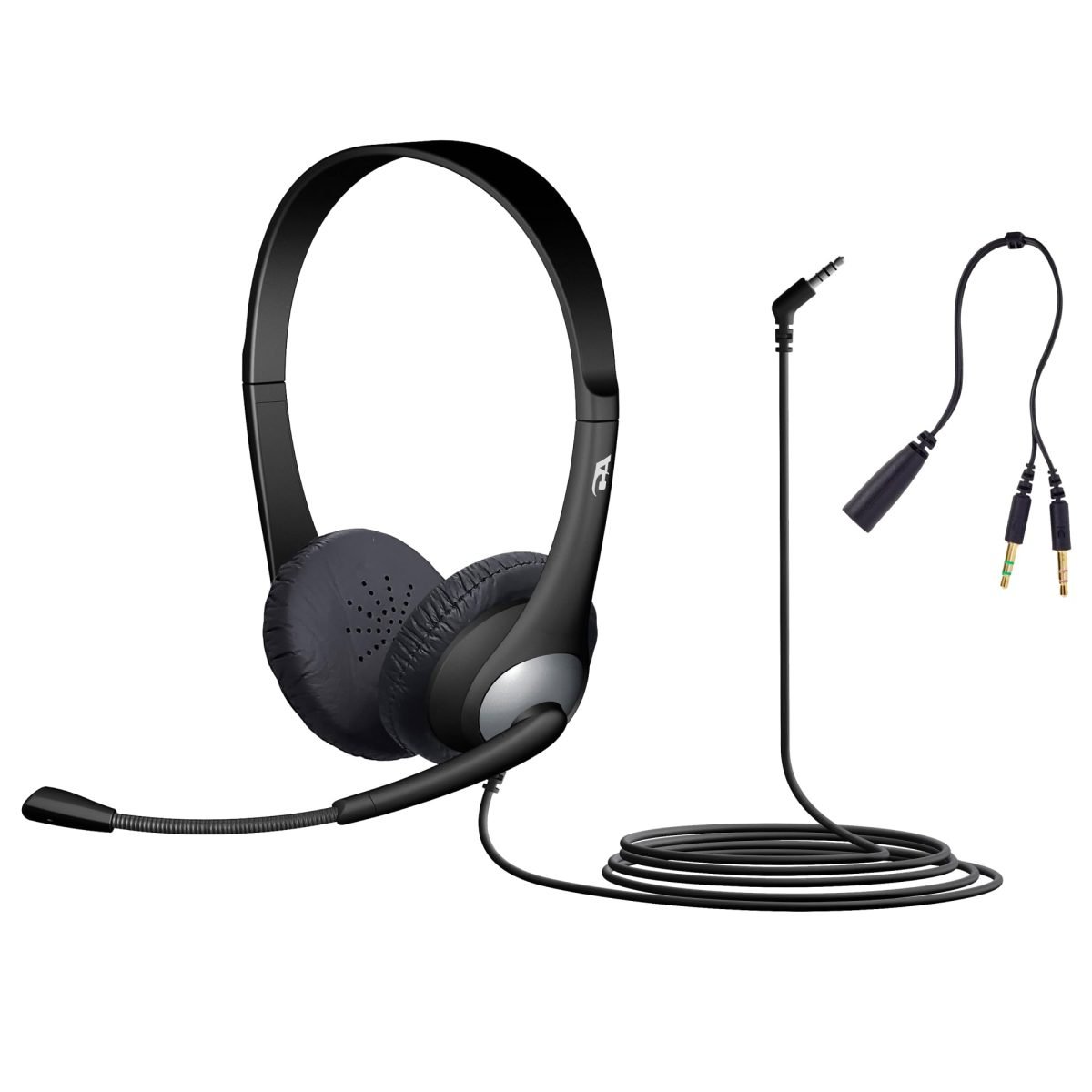 Cyber Acoustics Stereo Headset Mic AC-204