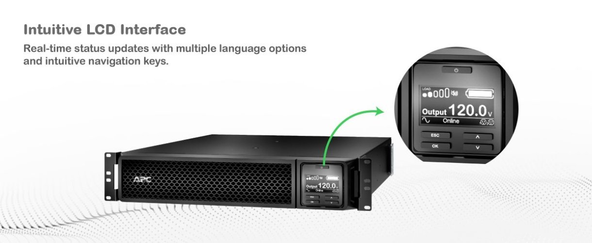 APC by Schneider Electric Smart-UPS SRT3000va TAA SRT3000RMXLAUS