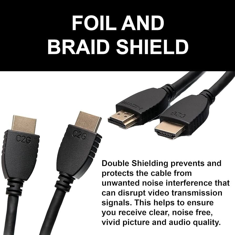 C2G 1.5m HDMI Cable with Ethernet 42502