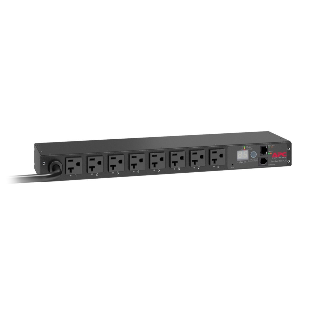 APC by Schneider Electric Rack PDU Switched 1U 20A 120v AP7901B