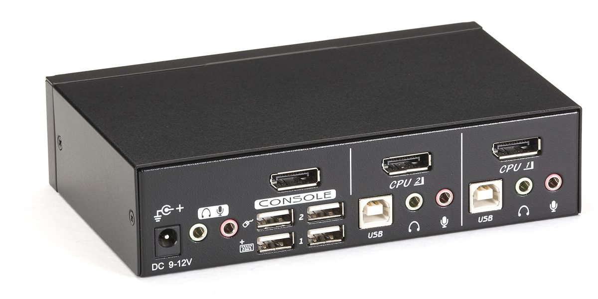 Black Box Corporation 2 PORT DISPLAY KVM U KV9702A