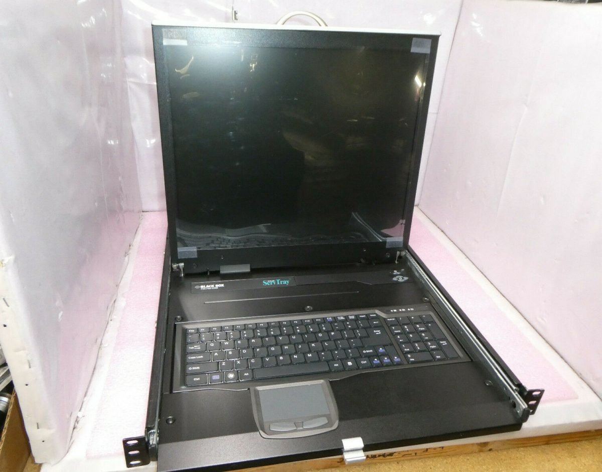 Black Box Corporation SERVTRAY 19" 8 PORT VGA USB KVT419A-8UV-R2