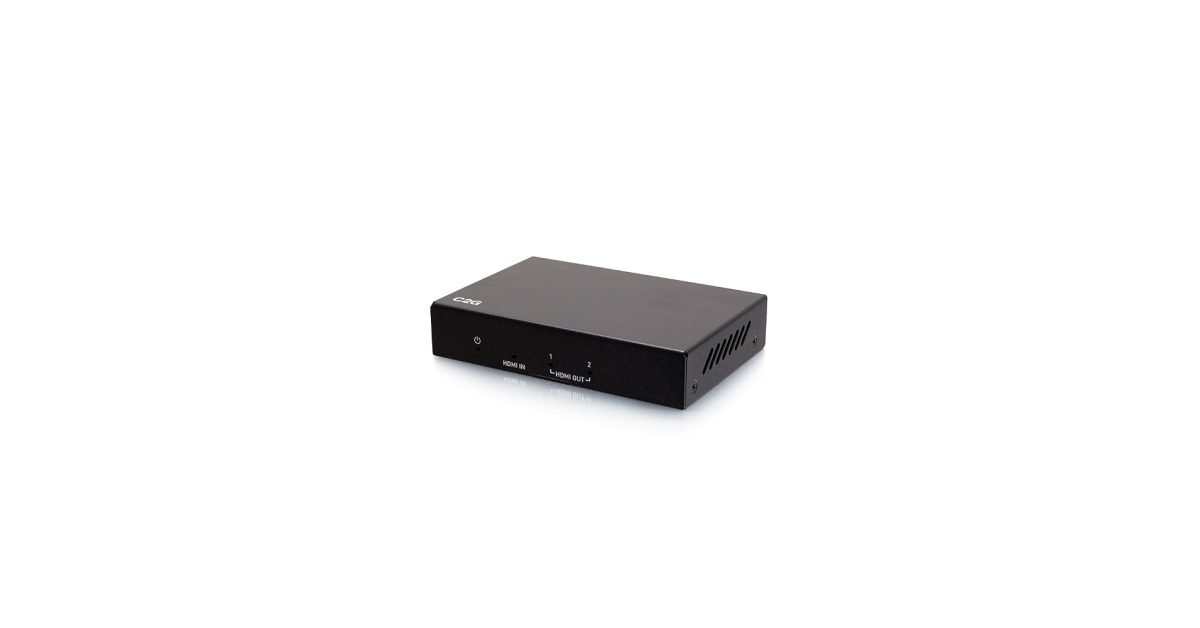 C2G 2-Port 4K HDMI Distro Amp C2G41600