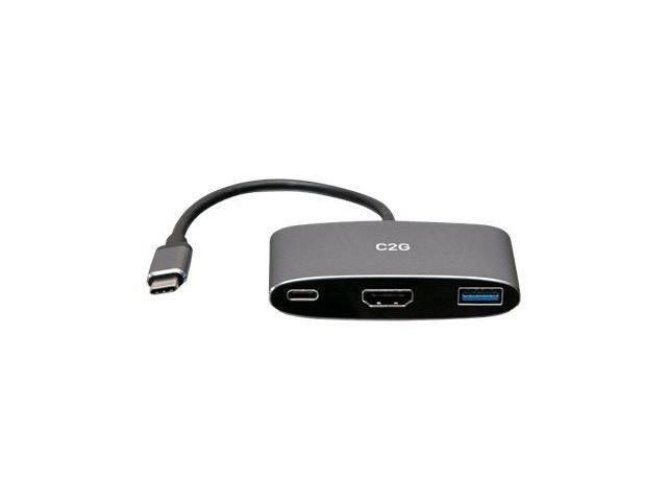C2G USBC to HDMI USBA Power Dock C2G54460
