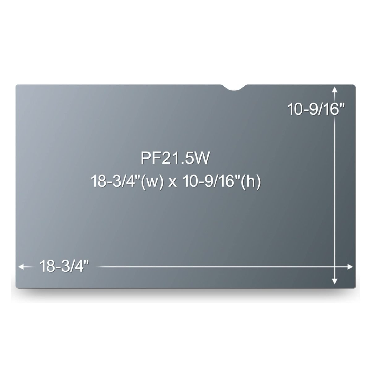 3M Company 21.5" Privacy Filter PF215W9B