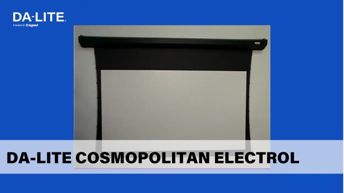 Da-Lite COSMO 110D 54X96NPA MW 94270LS