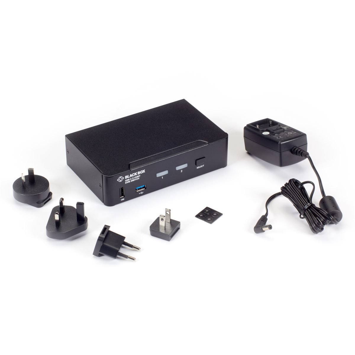 Black Box Corporation USBC 4K KVM SWT 2PT KVMC4K-2P