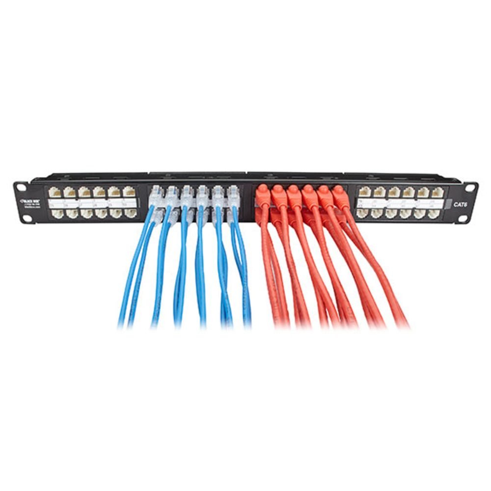 Black Box Corporation CAT6A 500 UTP PVC SG BL 5' C6APC28-BL-05
