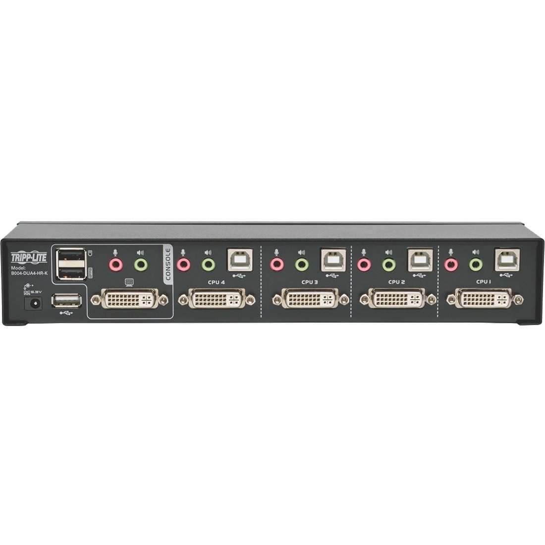 Eaton 4PT DVI DL Link KVM B004-DUA4-HR-K