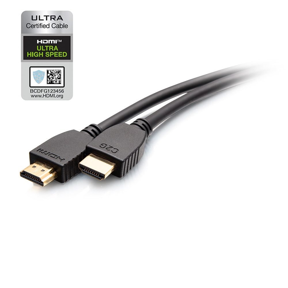 C2G 6ft 8K HDMI Cable w ETH C2G10411