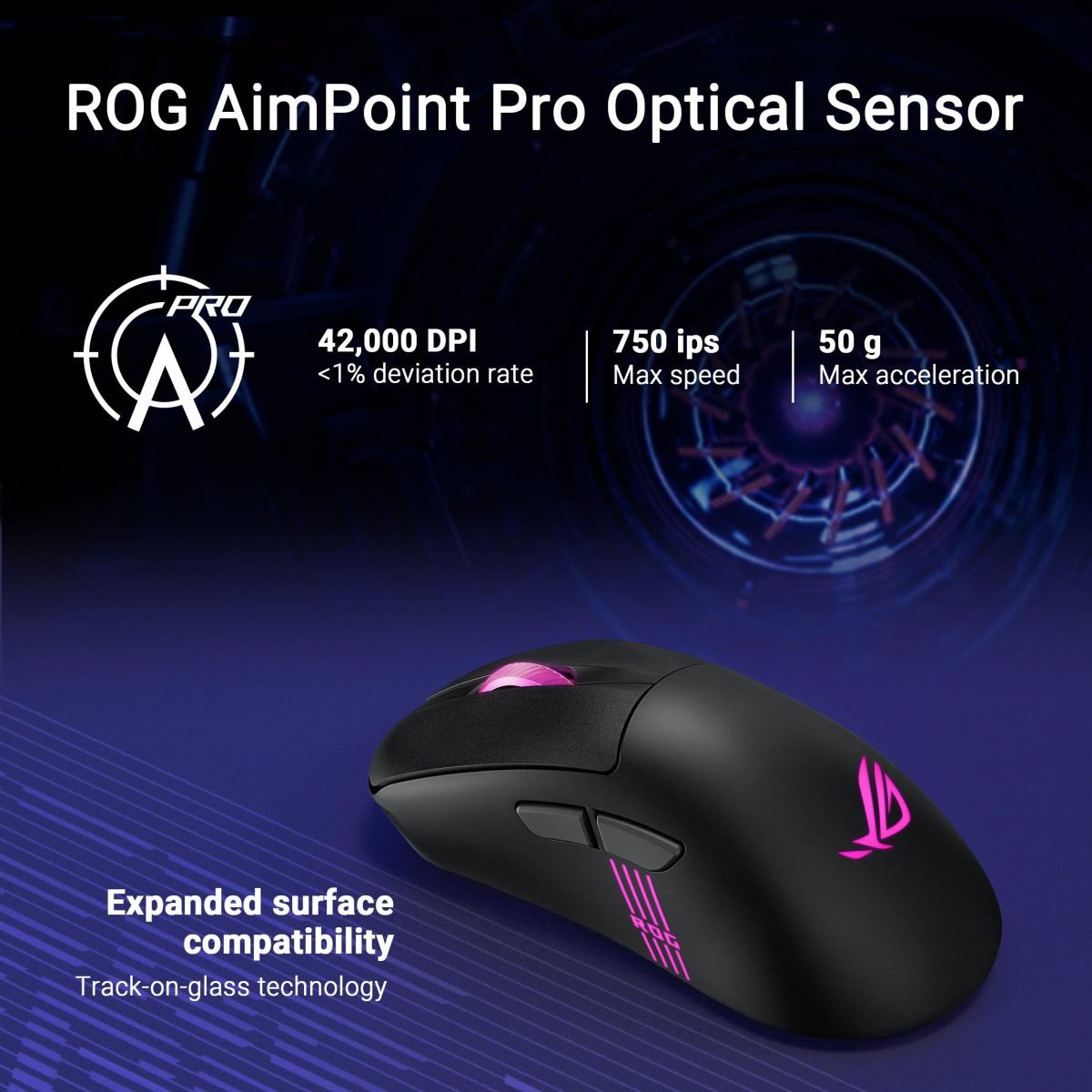 ASUS P722 ROG KERIS II ORIGIN/BLK P722ROGKERISIIORIGINBLK