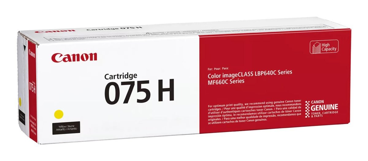 Canon Toner 075 H Ylw 6366C001