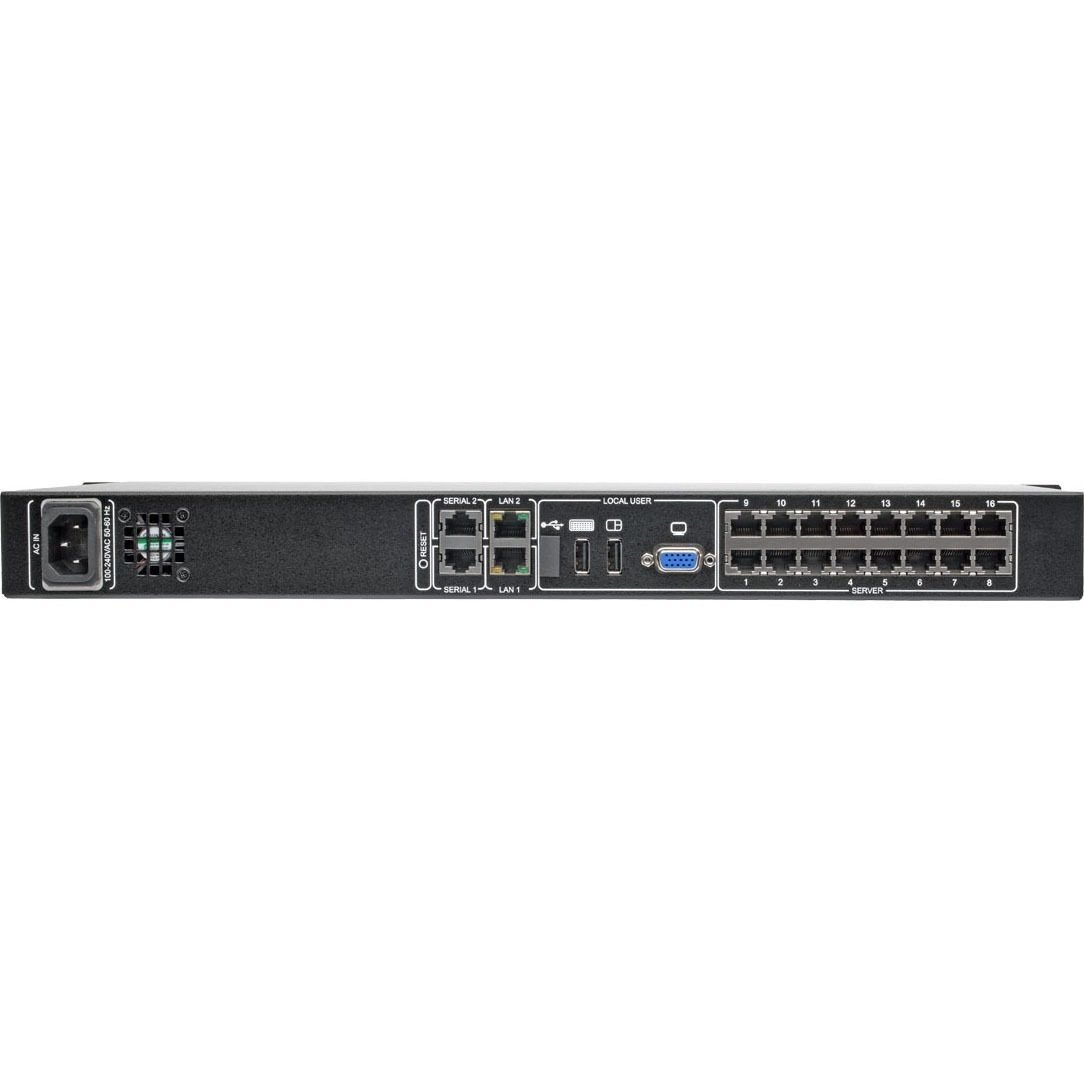 Eaton 16 Port 1U Rackmount Cat5 KVM B072-016-1-IP