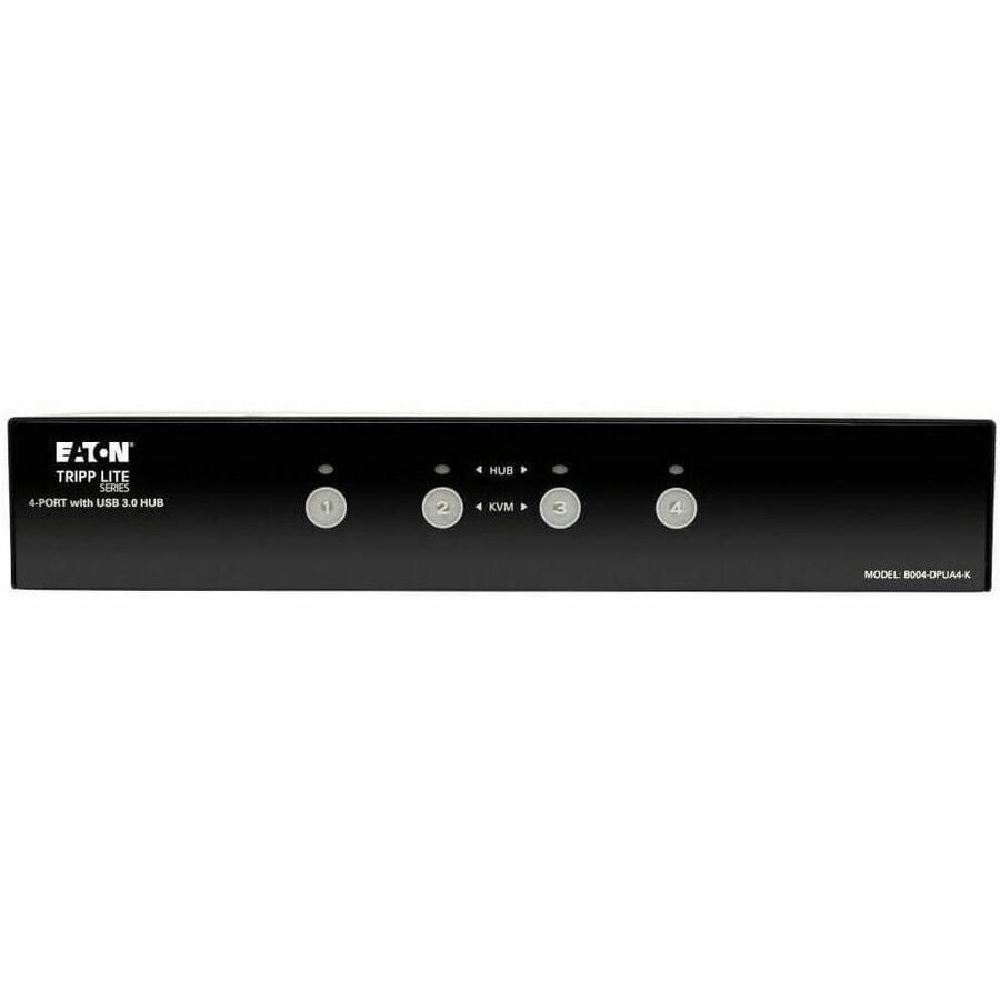 Eaton 4 Port DP KVM Switch w Audio B004-DPUA4-K